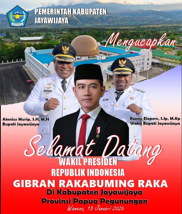 Agenda Hari Ke-2 Wapres RI di Provinsi Papua Pegunungan